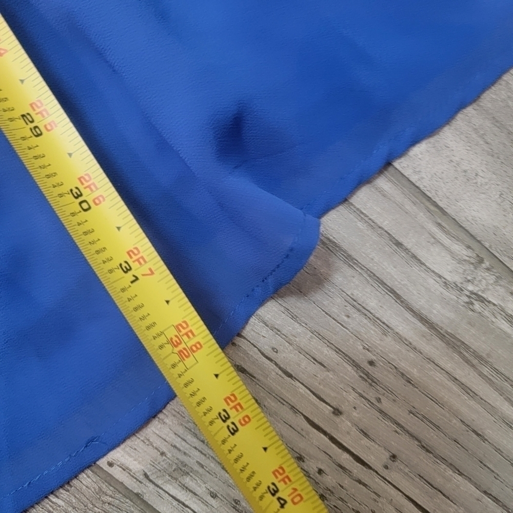 NWT Lulu's Tell Me Royal Blue Swing Dress XL - Picture 8 of 10